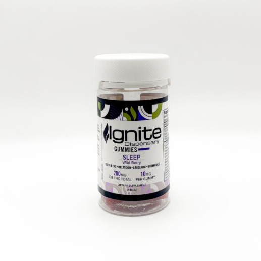Ignite D8 Sleep Gummies 200mg 20ct