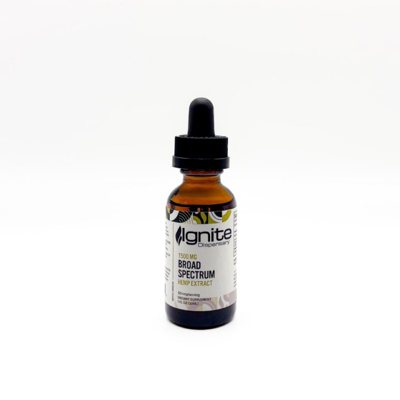 Ignite Dispensary Broad Spectrum Oil 1500mg