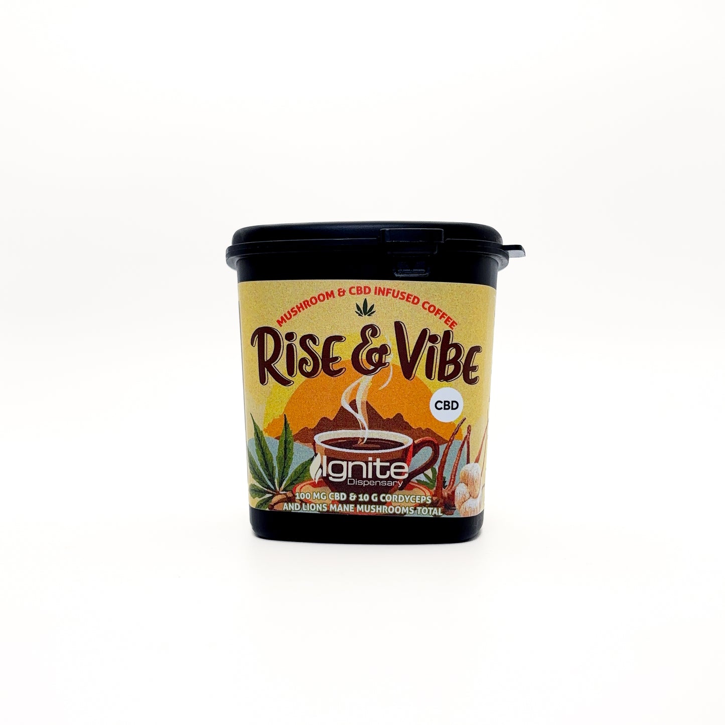 Ignite Rise & Vibe 100mg CBD Coffee