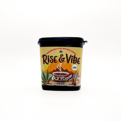 Ignite Rise & Vibe 100mg CBD Coffee
