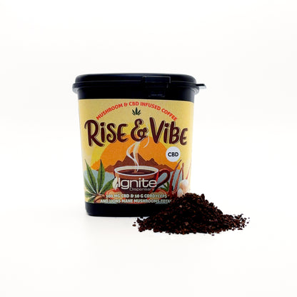 Ignite Rise & Vibe 100mg CBD Coffee