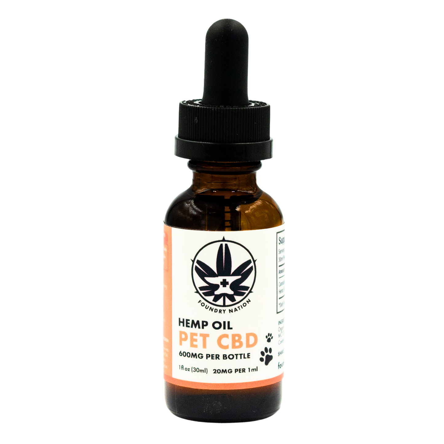 Foundry 600mg Pet CBD Oil
