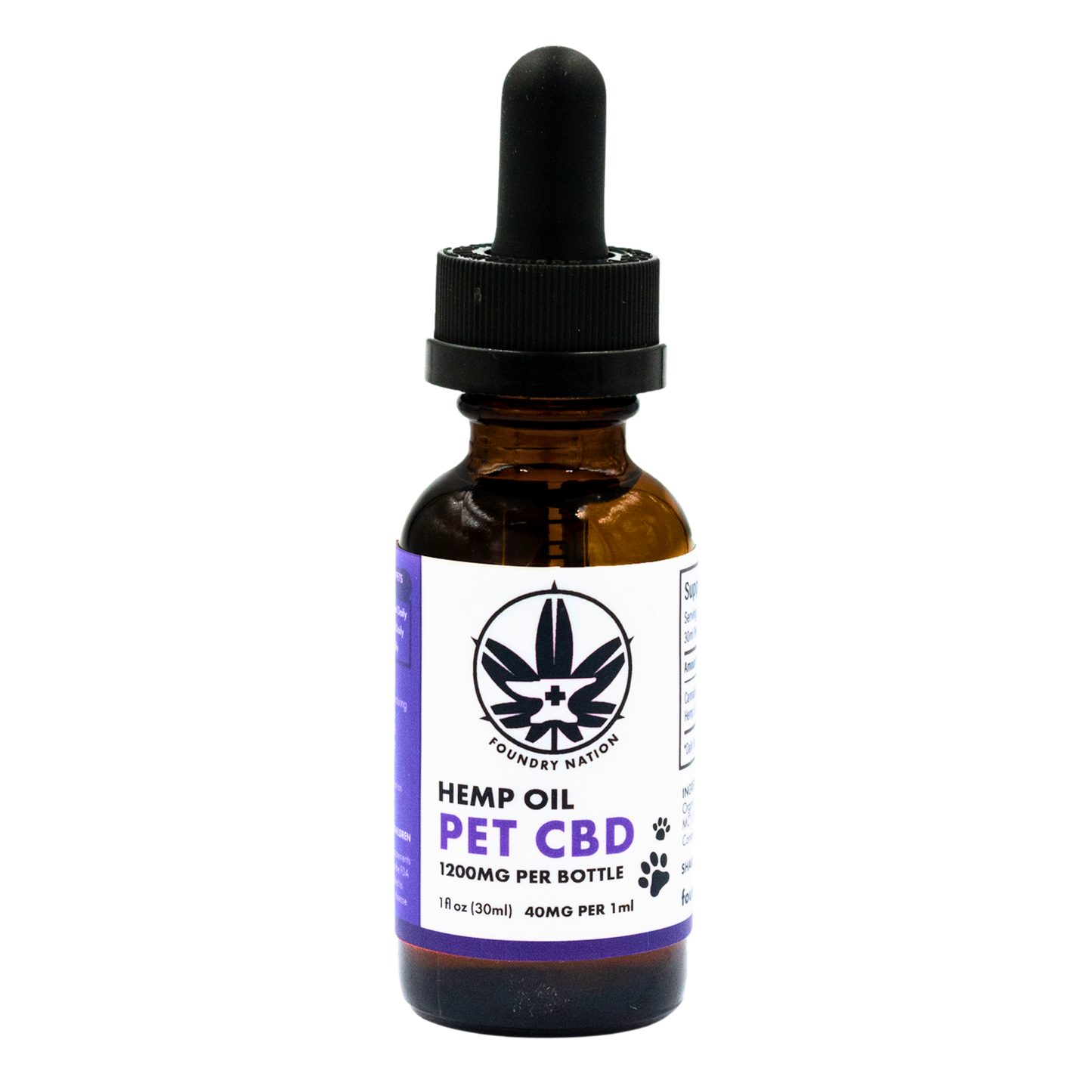 Foundry 1200mg Pet CBD Oil