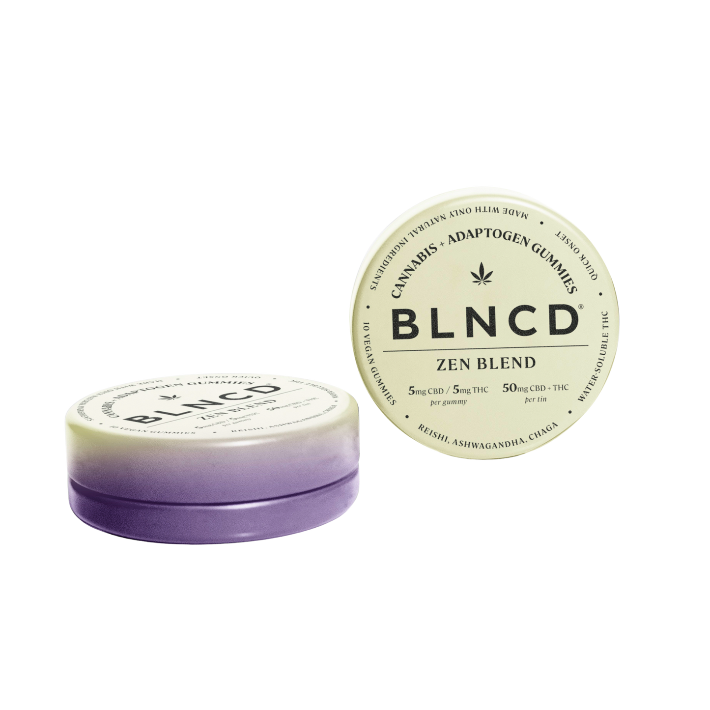 BLNCD - Zen Blend - THC + Adaptogen Gummies