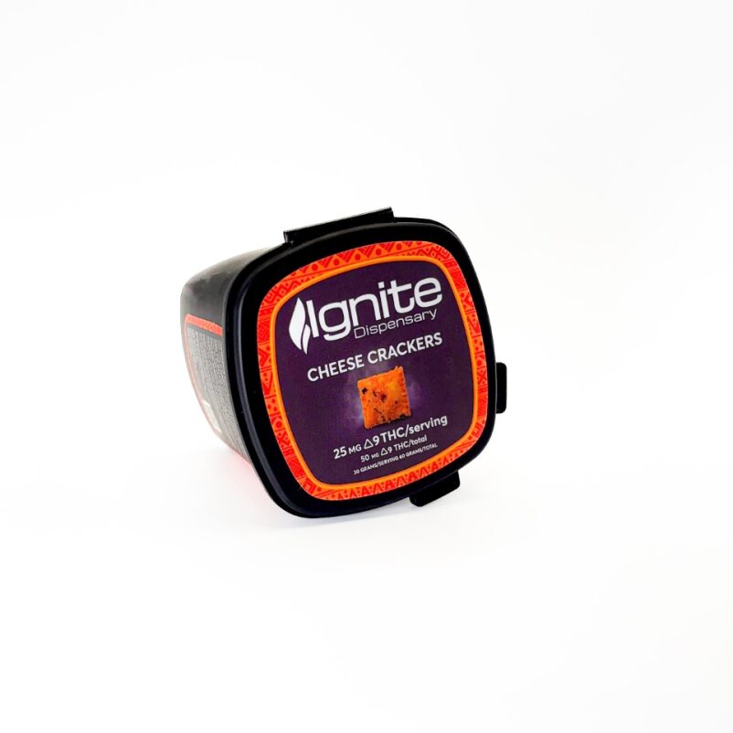 Ignite 50mg Cheese Crackers