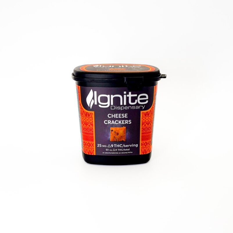 Ignite 50mg Cheese Crackers