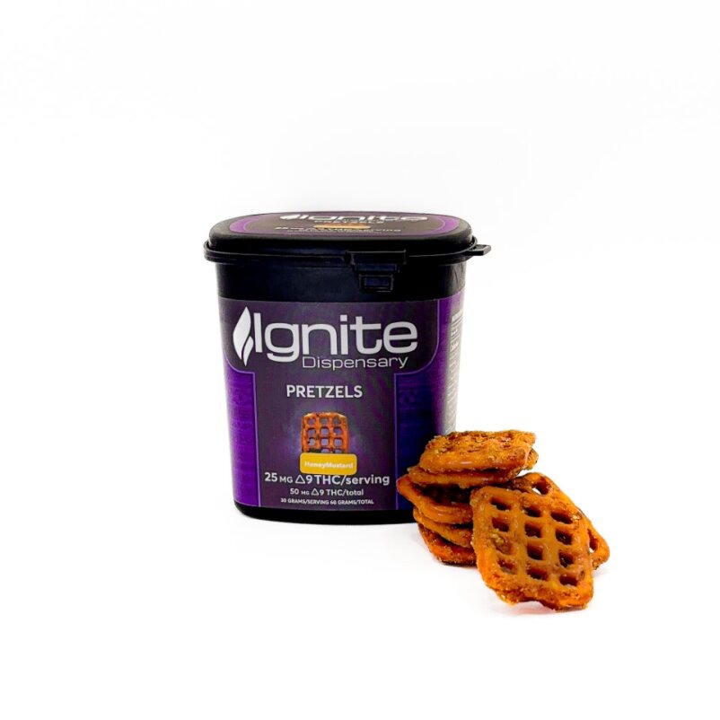 Ignite 50mg Honey Mustard Pretzels