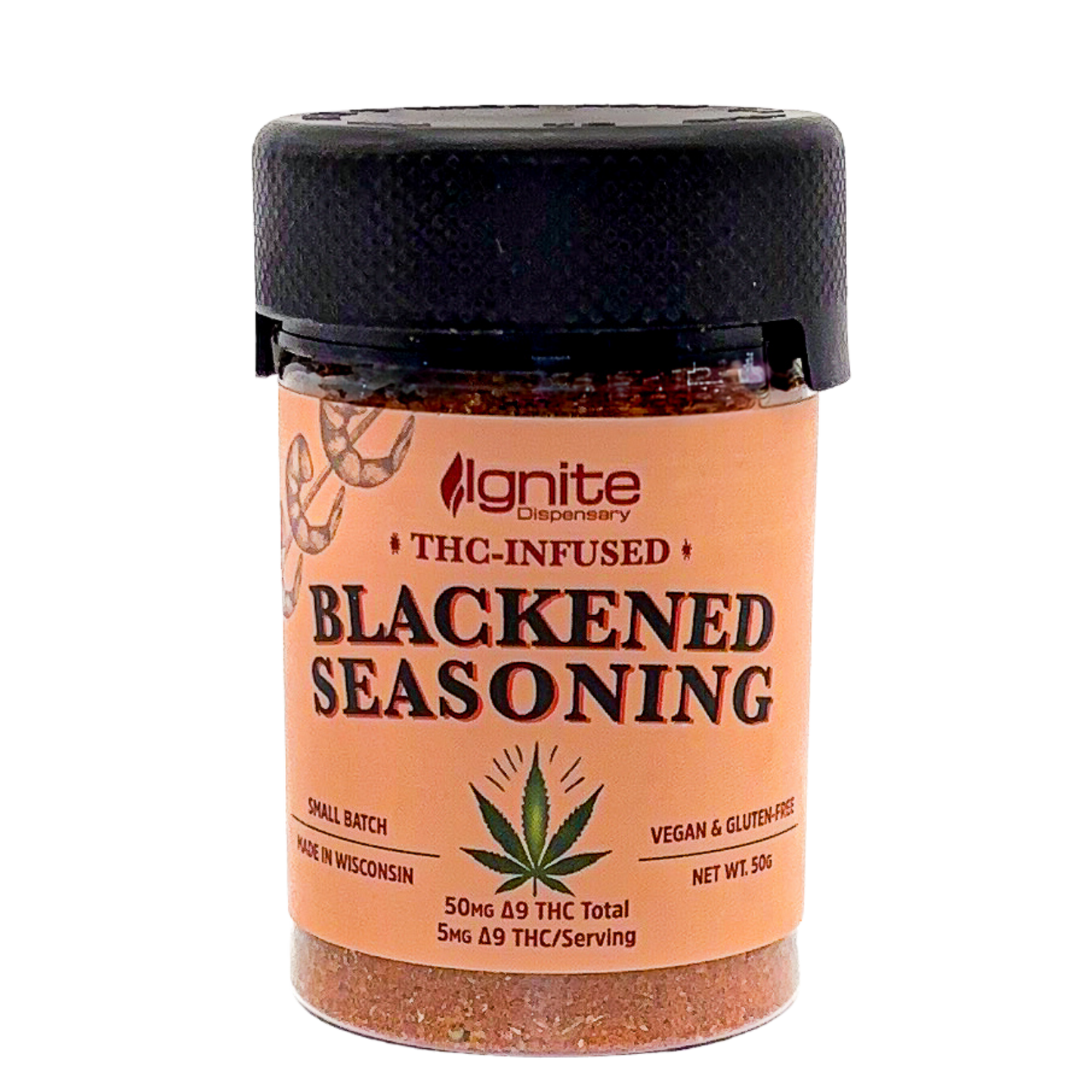 Ignite 50mg Seasoning Blackened