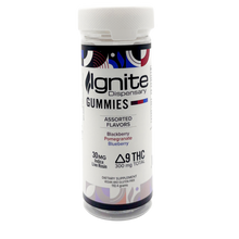 Ignite 300mg D9 Live Rosin Gummies (Indica)