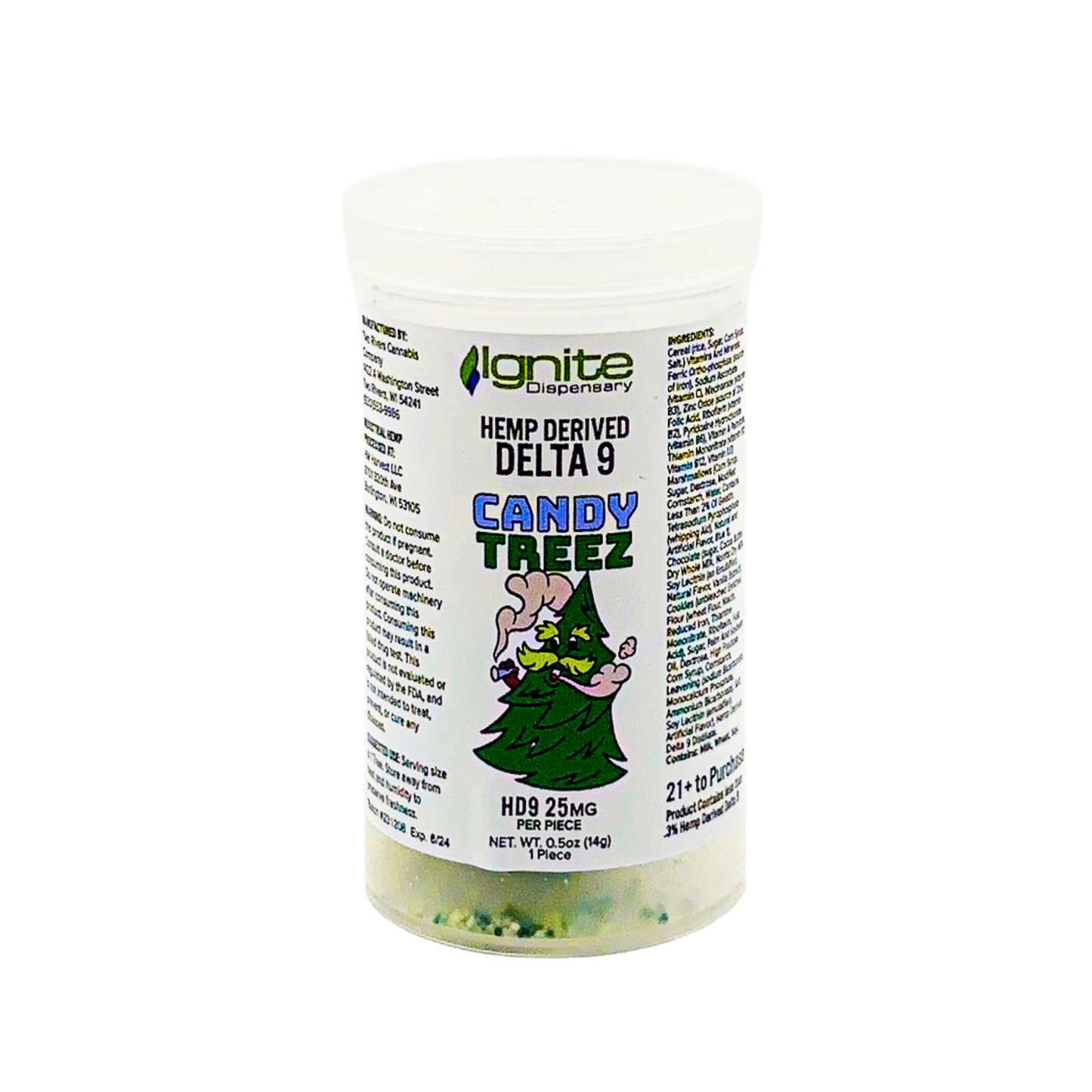 Ignite D9 Candy Treez 25mg