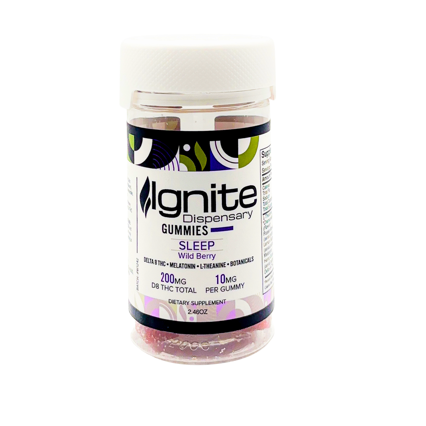 Ignite D8 Sleep Gummies 200mg 20ct