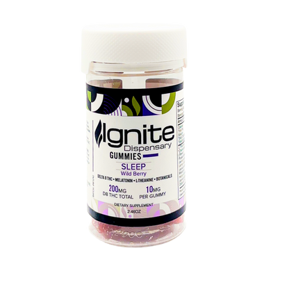 Ignite D8 Sleep Gummies 200mg 20ct