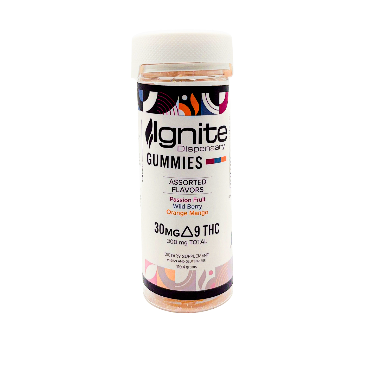 Ignite 300mg D9 Live Rosin Gummies (Hybrid)
