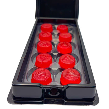 100mg Hard Candies (D9)  Raspberry