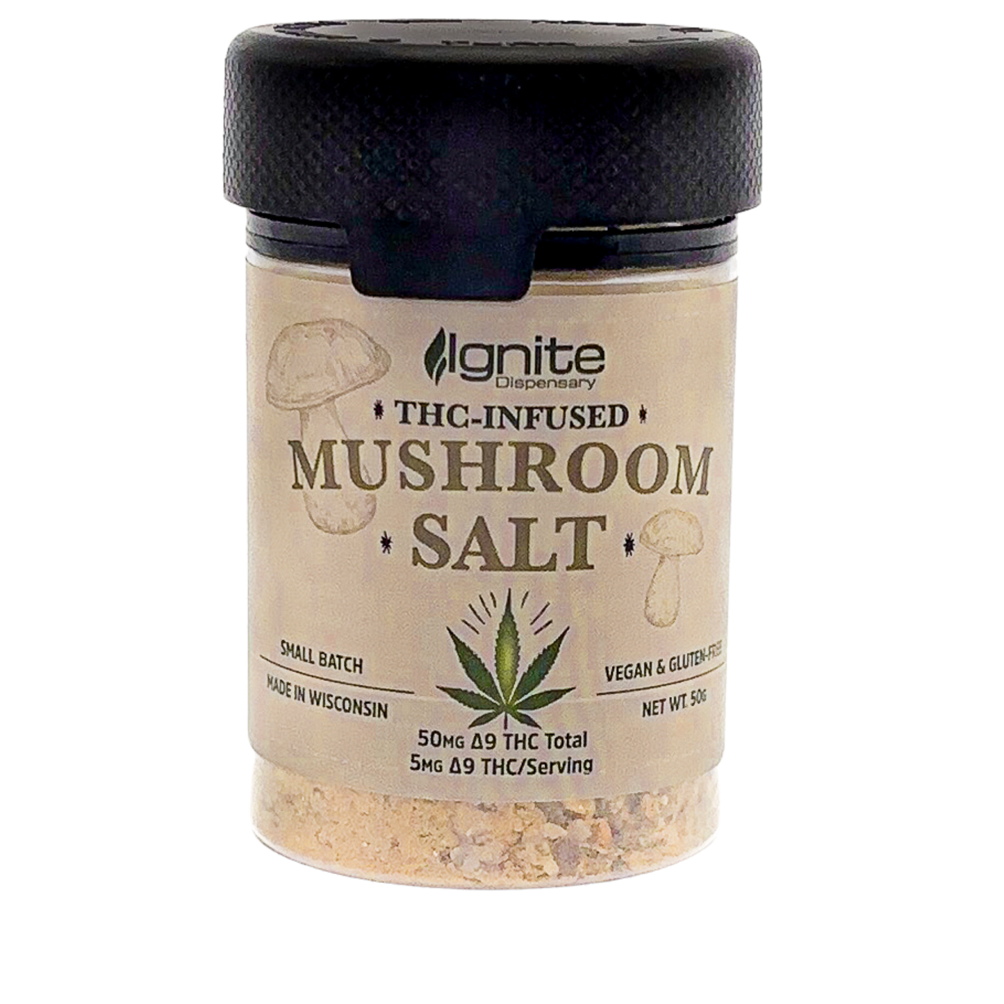 Ignite 50mg Seasoning Mushroom Salt